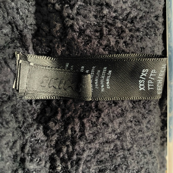 SKIMS black 'Teddy High Pile Fleece Track Pants Joggers' - Picture 3 of 9